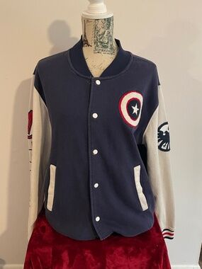 MARVEL - Captain America Varsity Jacket